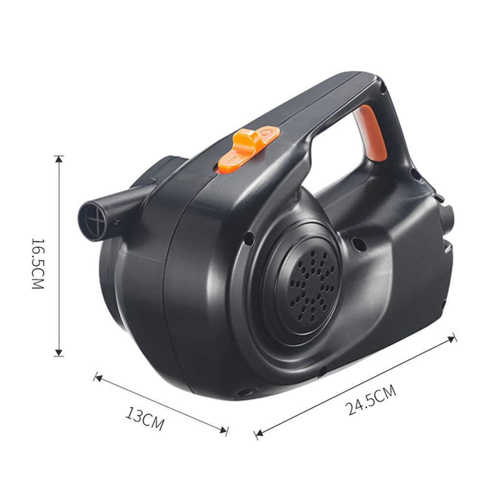 12v 100w oppladbar bilpumpe elektrisk oppblåsbar luftpumpe for kajakkbåt svømmebasseng luftputer ball auto