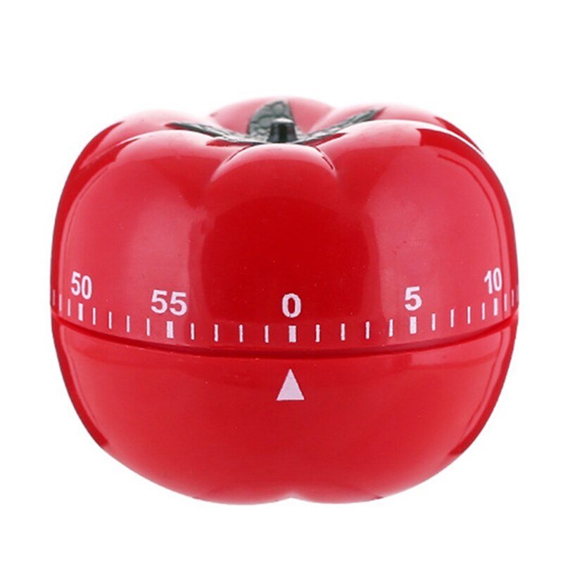 One Piece Tomato Shape Kitchen Mechanical Timer Cooking Countdown Reminder Kitchen Cooking Timing Tool Tomato Kitchen Timer