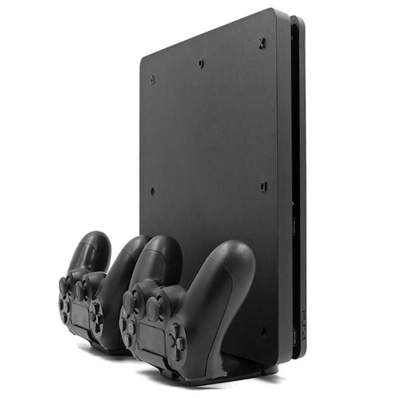 Rechtop Stand Multifunctionele Charging Dock Station Stand Beugel Voor PS4/Slim/Pro Game Console Host