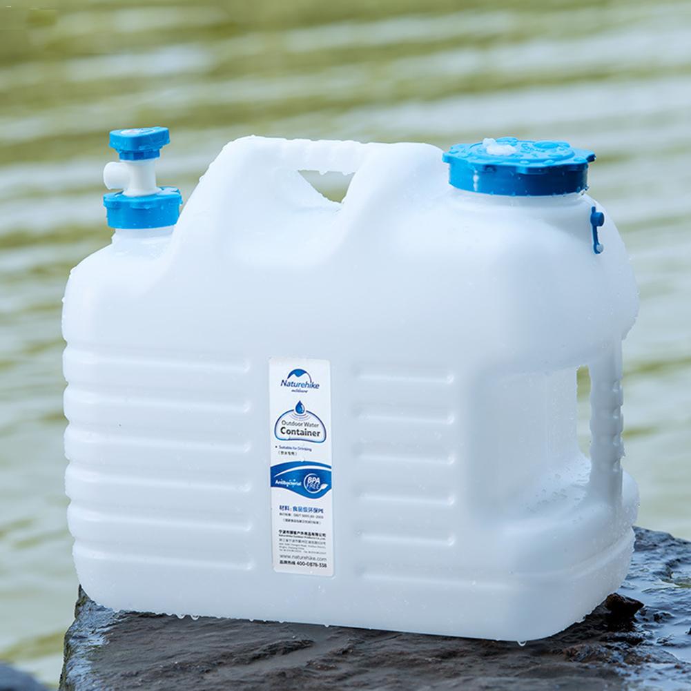 24L Outdoor Mineraalwater Emmer Water Tank Zuiver Water Emmer Auto Drinken Emmer Met Kraan Voor Camping Picknick Self-rijden Naar: Default Title