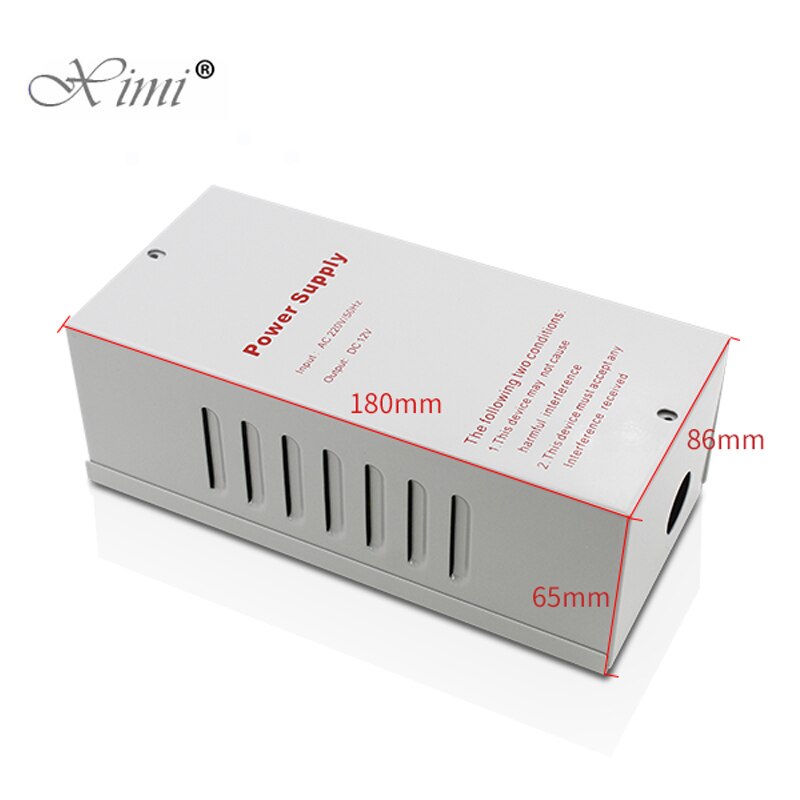 Superior DC 12V Door Access Control System Switch Power Supply 3A / 5A AC 220V
