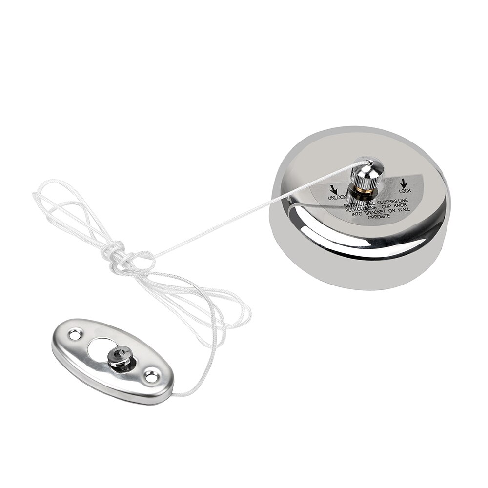 Balcony Invisible Drying Lines Washing Clothes Hanger Laundry Drying Line Retractable Clothesline Wall-mounted Indoor Outdoor 4M: Type A