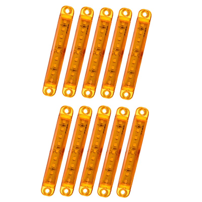 10pcs Amber 9LED Bus Truck Trailer Lights Side Mar... – Grandado