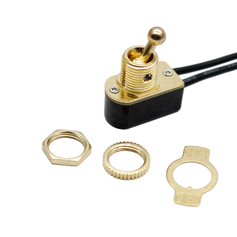 AC250V 3A AC125V 6A On/Off Prewired Standard Toggl... – Grandado