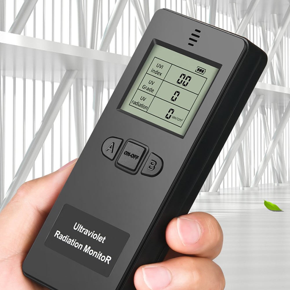 Portable Digital Ultraviolet Radiation Detector Ultraviolet UVI Meter Radiometer Tester Protective Equipment Testing