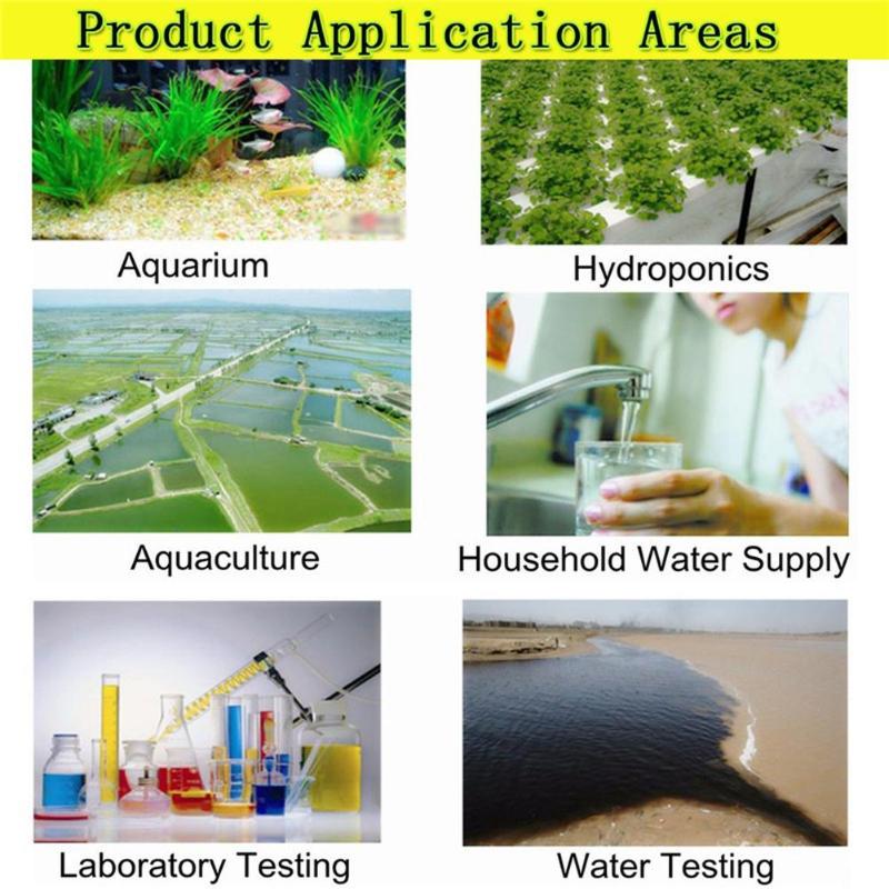 PH TESTER Accuracy Digital PH Meter Tester for Water Food Aquarium Pool Hydroponics Pocket Size PH Tester Large LCD Display