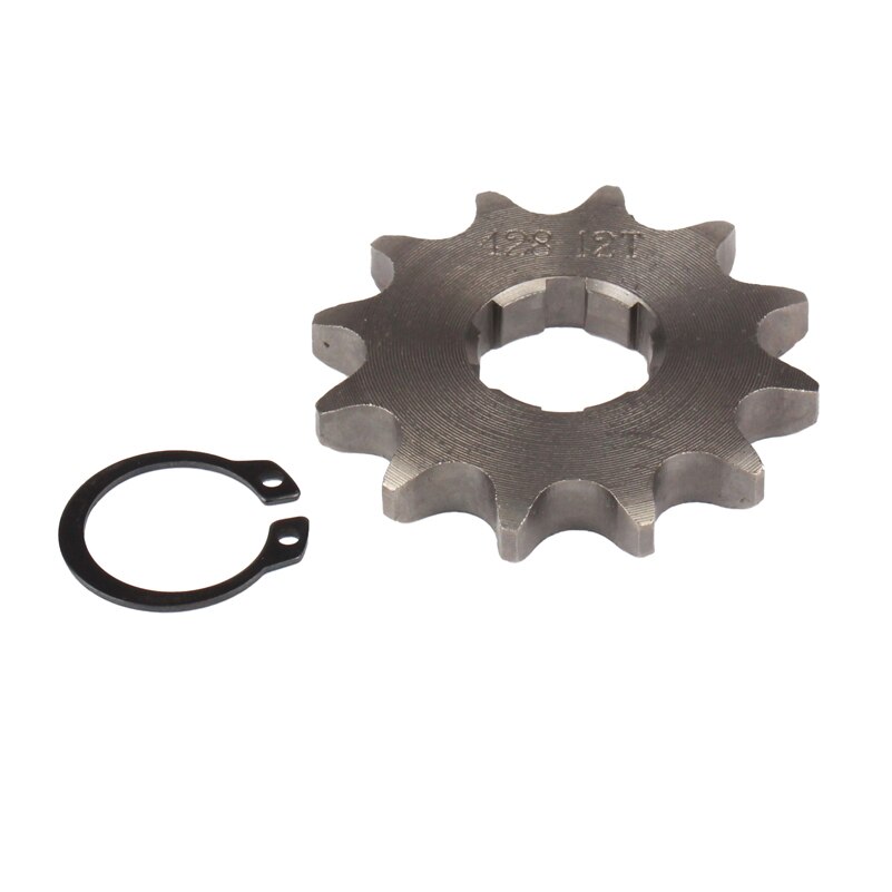 428- kjede 12t 17mm 20mm fremre motorhjul til 50cc til 125cc smuss sykkel atv gå kart quad pitbike buggy motorsykkel
