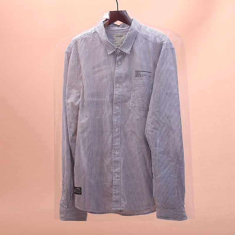 10pcs Clear PVC Covers for Clothes Garment Coat Jacket Shirt Suit Dust Moisture Proof Protection Bag
