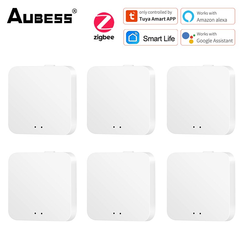Zigbee Smart Gateway Hub Mesh Gateway Smart Home Bridge Wireless Control For Tuya Zigbee Devices Via Alexa Google Home