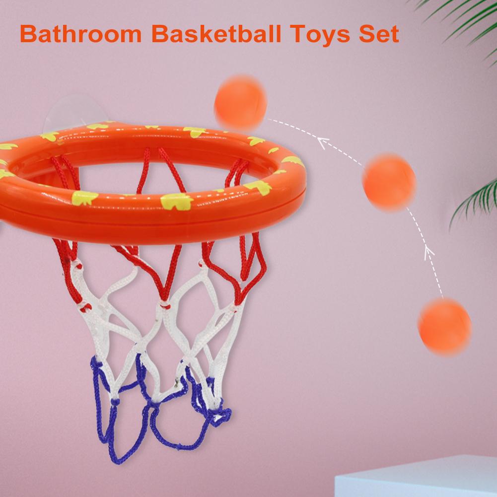 27X16.5Cm Badkamer Speelgoed Babybadje Basketbal Speelgoed Set Zwemmen Speelgoed Set Voor Zuigelingen Peuters