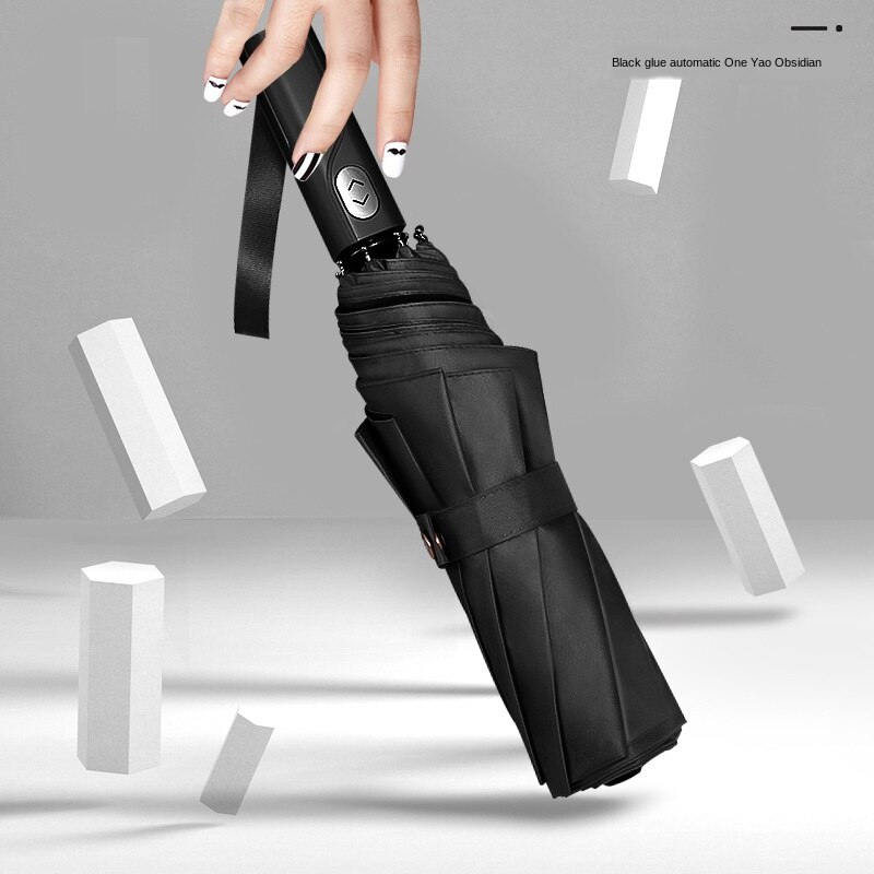 Shop Sun & Rain Umbrella 3-Fold Travel Umbrella Windproof, Lightweight, Compact, Unisex For Men, Women, Kids Portable & Stylish | Uganda