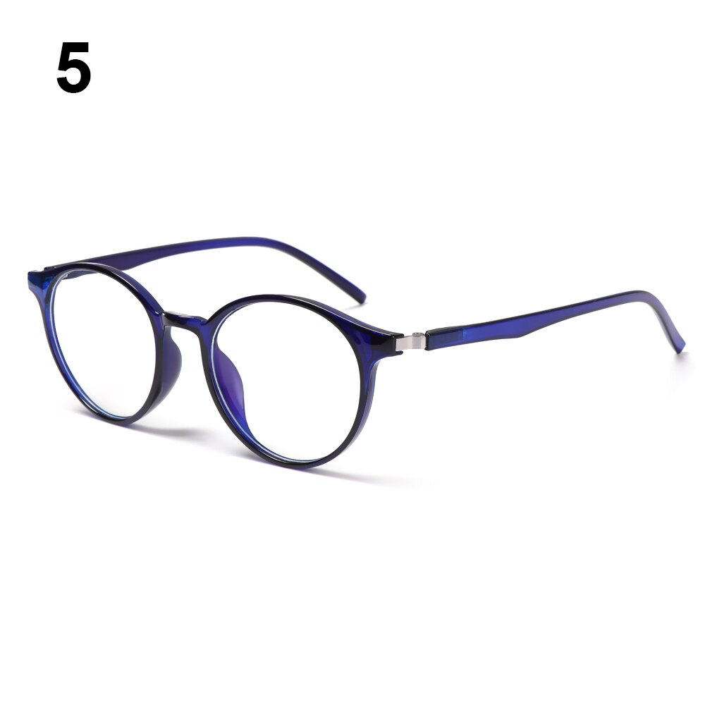 1Pc Computer Glasses Anti Blue Ray Blue Light Blocking Glasses Optical Eye Spectacle UV Blocking Gaming Filter Round Eyeglasses: 5