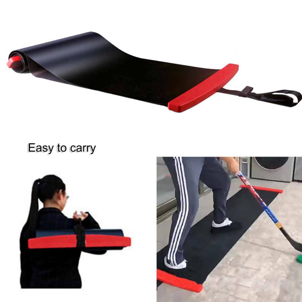 Portable Sliding Board Multi-purpose Balance Leg Muscle Trainer for Ice Hockey