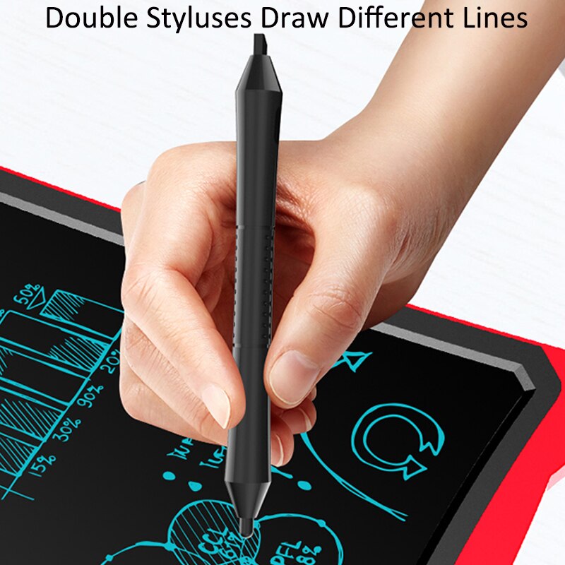 Dessin numérique tablette LCD enfants graphiques écriture tableau de peinture électronique enfants étude Pad maison tableau d'affichage avec batterie