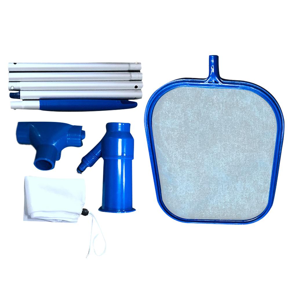 Swimming Pool Accessories Pool Cleaning Kit Maintenance Tool Suction Head Cleaning Net Kit Durable Cleaning Tool