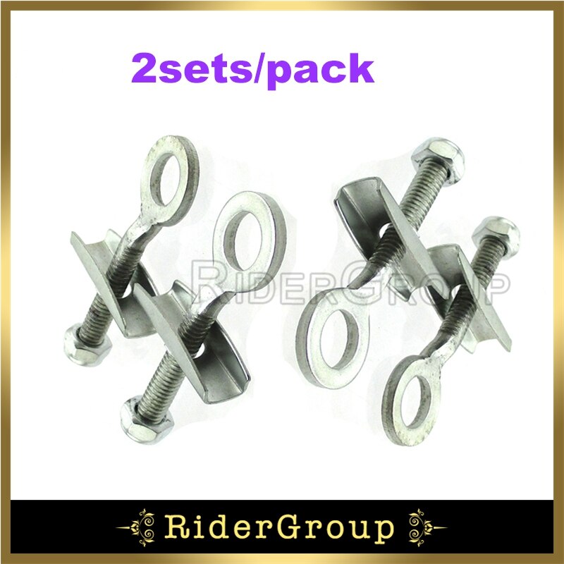 Silver Alex-tensor ajustador de cadena para motor de 47 79cc, piezas de Minimoto de bolsillo para suciedad para niños, hecho en China, 2 tiempos: 2pcs