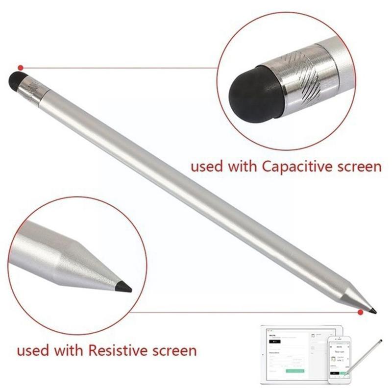 1 st universell högkänslig skärmpenna med dubbla användningsområden för surfplatta ios android smartphone smart stylus penna rysik do phone