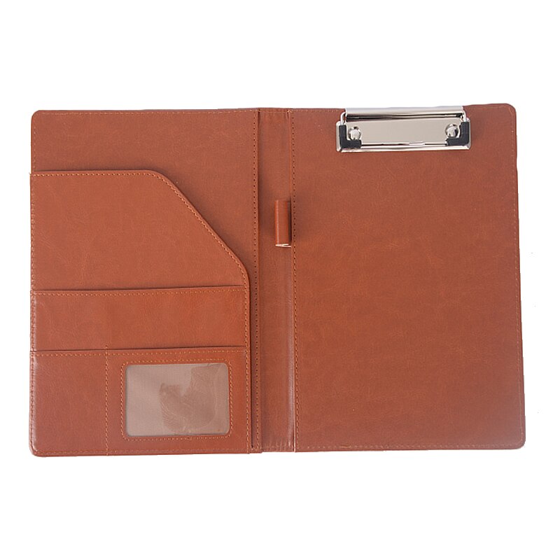 A5 Document Bag File Folder Clip Board Business Office Financial School Supplies Faux Leather Made Super on Now