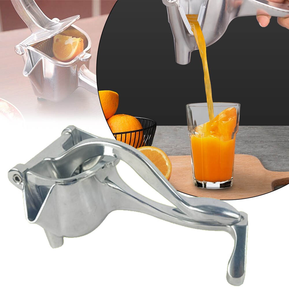 Manual Juice Squeezer Citrus Juicer Pressure Manual Fruit Lemon Juicer High Efficiency Household Aluminum Squeezer Fruit Juicer