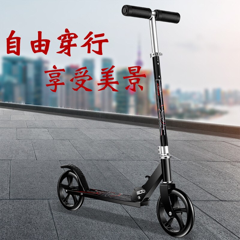 Kinderen En Adolescenten Volwassen Scooter Twee Wielen 2 Opvouwbare Stad Werk Campus Scooter