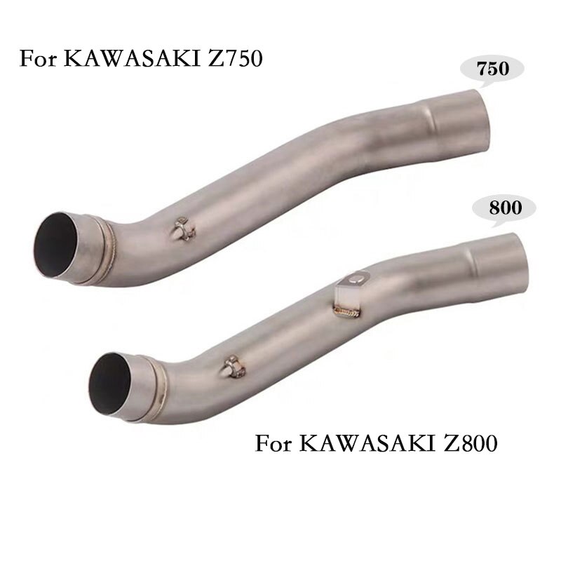 Ligne d&#39;échappement avec Tube collecteur central, adaptateur de 51MM, pour KAWASAKI Z750 Z 750 2004 - Z800 Z 800 -
