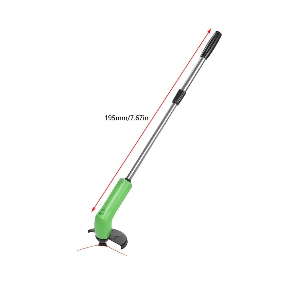 Zip Trim Cordless Trimmer Edger Works With Standard Zip Ties Portable Extendable Trimmer with Protective Shield Garden Weeder