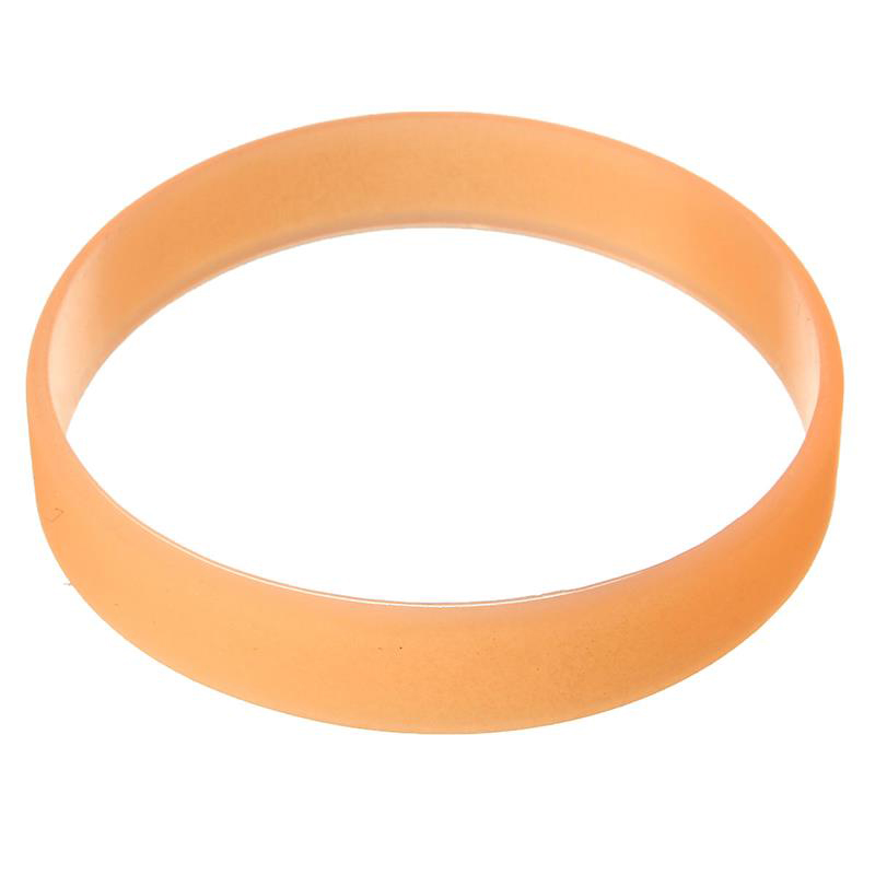 Lichtgevende Hologram Flash Siliconen Armbanden Armband Rubber Armband Vriendschap Wirst Hand Bands Glow In The Dark: Orange