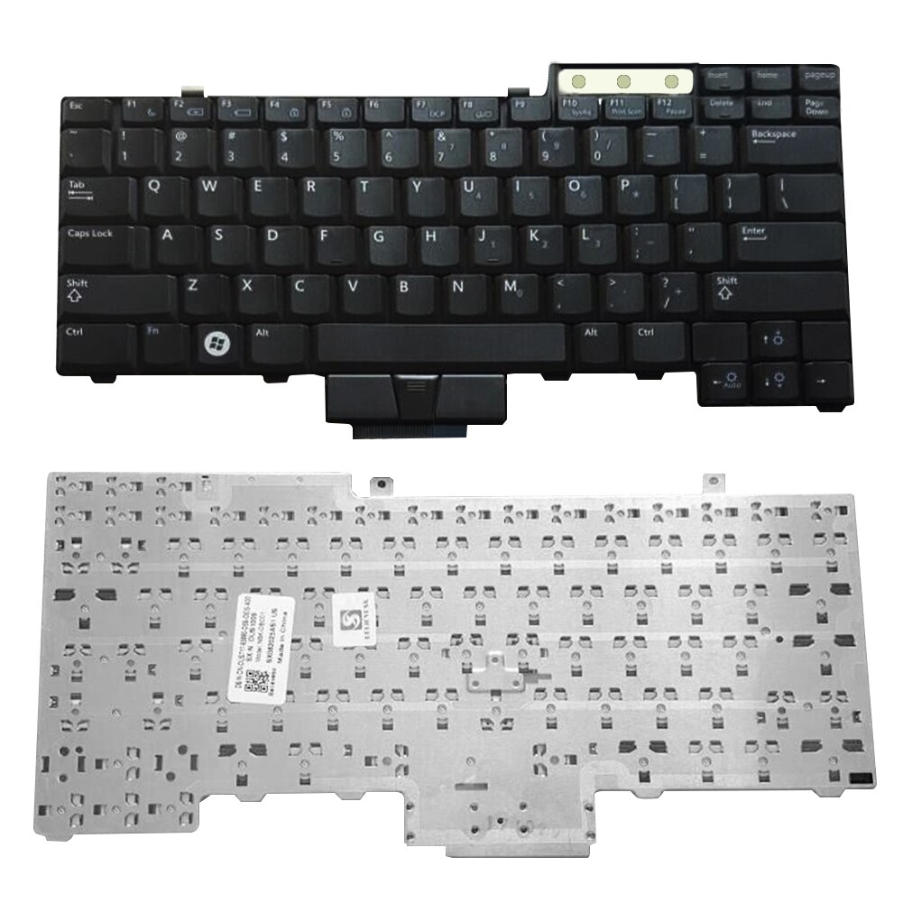 Teclado para dell teclado de EE. UU. Reemplazo para dell E6400/E6500/E6410/E6510/M4500/0UK717/UK717 teclado