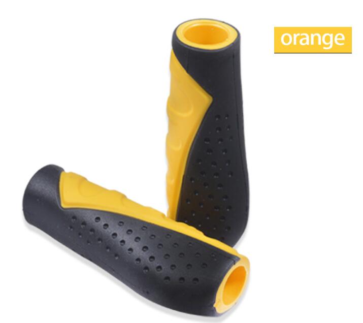 Mountainbike Handvatten Lock Handgreep Bar End Rubberen Handvat Bar Cover Fiets Onderdelen Mtb Accessoires Duurzaam: yellow