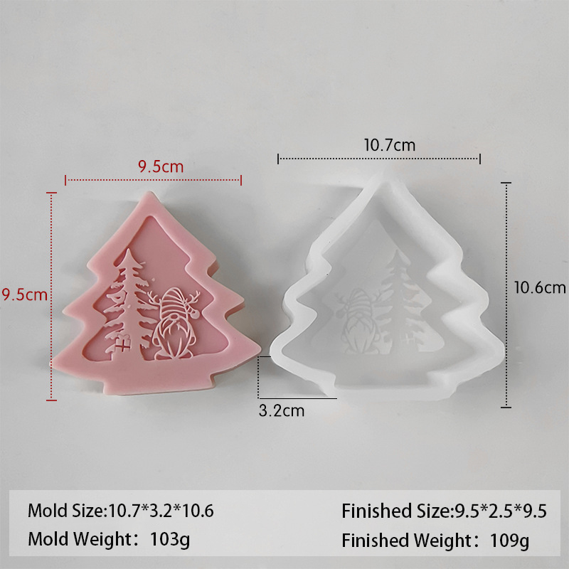 Moule En Silicone 3D Pour Sapin De Noël, Ornement ... – Grandado