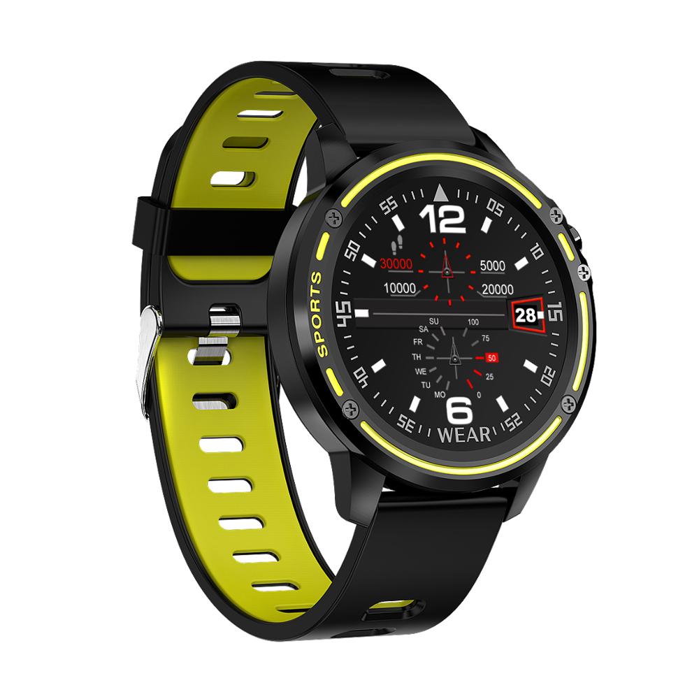 ECG + PPG Digitale Horloge Mannen Sport Horloges Elektronische LED Mannelijke Horloge Voor Mannen Klok Horloge Waterdicht Uur Gezondheid tracker: green