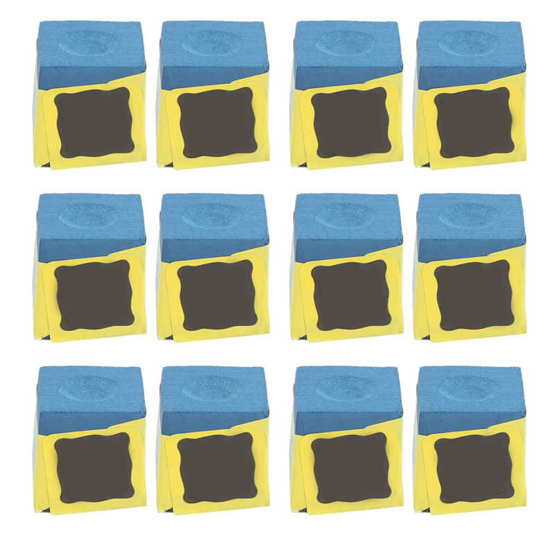 Club Head Chalk 1Box Portable Snooker Billiard Pool Club Head Chalk No‑slip Supply Accessories Snooker Chalk