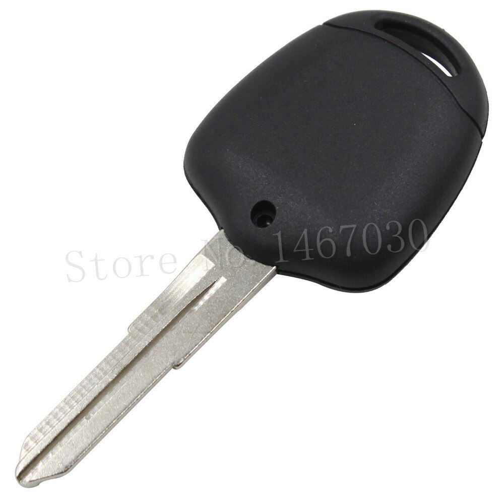 KEYYOU Remote Key Case Shell 3 knoppen voor MITSUBISHI Lancer EX Keyless Entry Fob Auto Alarm Cover Behuizing rechts blade groef