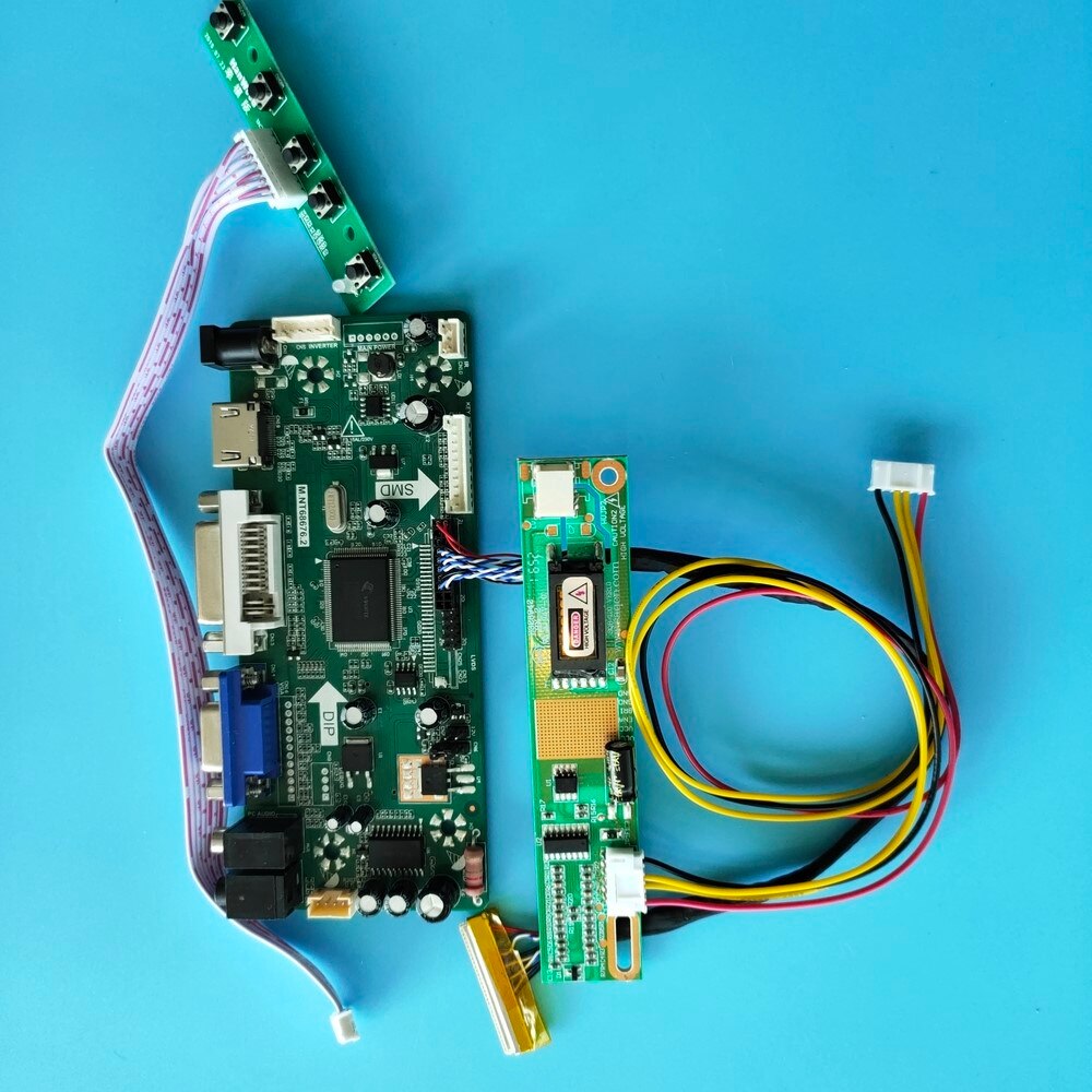 Sæt til  lp141 wx 1 tl 1280 x 800 skærme hdmi+dvi+vga lcd 30 -pin lydcontroller board moitor m .nt68676 skærmpanel 14.1 "