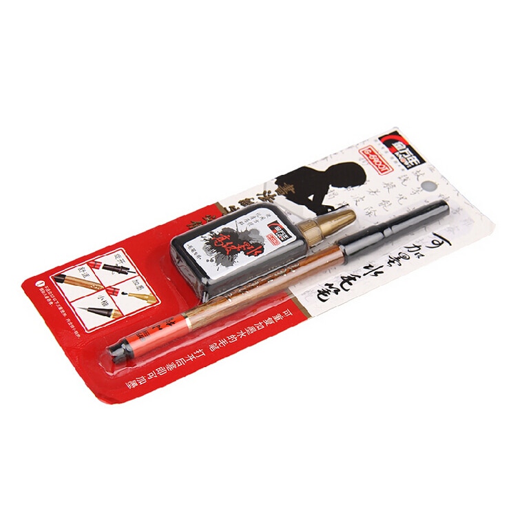 premium repeated filling small regular script calligraphy pen with a bottle of ink great calligraphy brush Jinwannian G-6900T