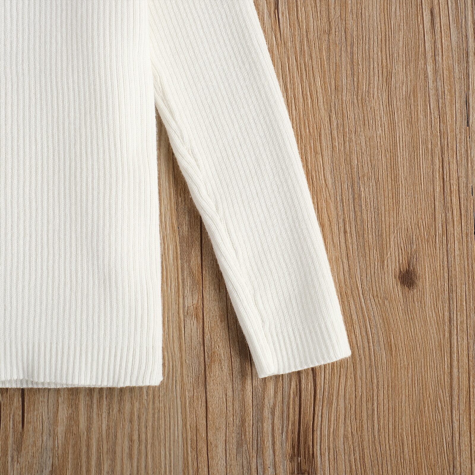 0-6Y Peuter Baby Meisje Coltrui Truien Winter Fall Effen Kleur Lange Mouwen Knited Top Zachte Truien Uitloper