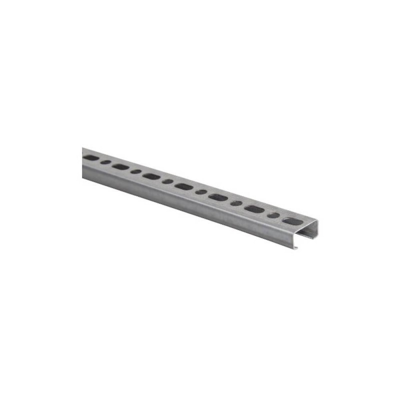 Comprimento de aço galvanizado metálico 20x10 do perfil 2000pb do zelo 2000pb 2 mts (recipiente 20 ud)