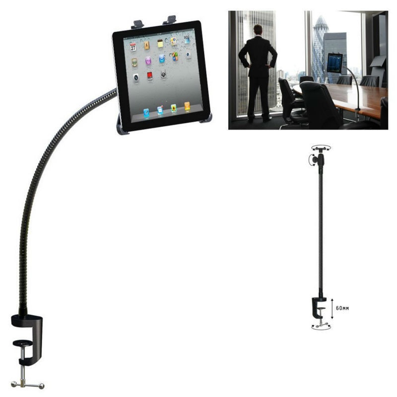 Gooseneck Arm 360 Bed Desk Lazy Stand Holder Mount For ipad Tablet Kindle Fire