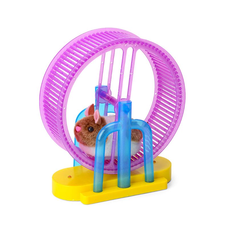 1 Set lumière LED musique Hamster roue rouleau électrique jouets pour enfants enfants éducation apprentissage jouets