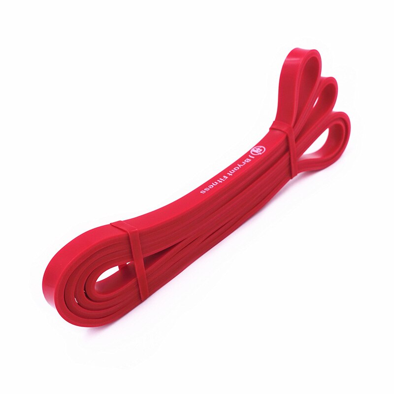 Bandas de resistencia de alta resistencia de 208 cm, banda de asistencia deportiva elástica para estiramiento de encías, entrenamiento de lazo de goma, expansor de entrenamiento: Rojo