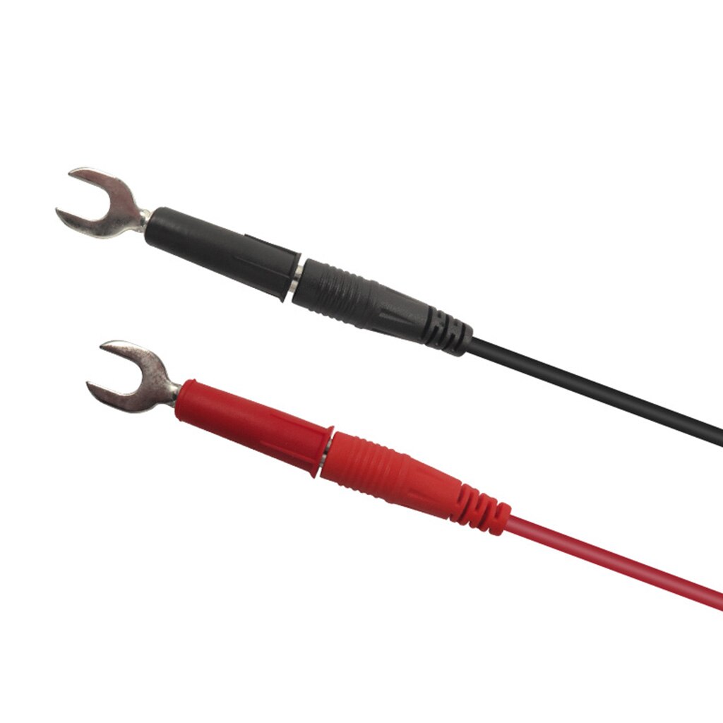 Electronic Test Leads Kit, Digital Multimeter Leads with Alligator Clips Replaceable Multimeter Probes Tips Set of 6