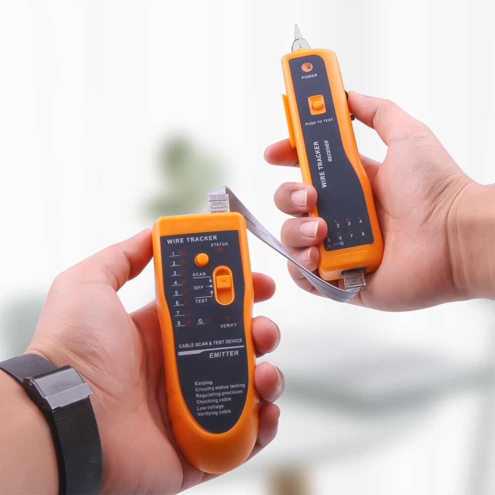 Kebidumei rastreador diagnosticar tone finder telefone fio cabo testador toner tracer inder detector ferramentas de rede