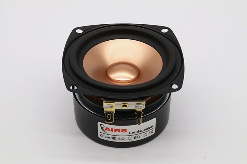 20W 3 Inch Speaker 4~8 Ohm Full Frequency Speaker 1 Pcs Fever HIFI Metal Ceramic Aluminum Basin Home Audio Amplifier Speaker: Square 4 ohms / 2PCS