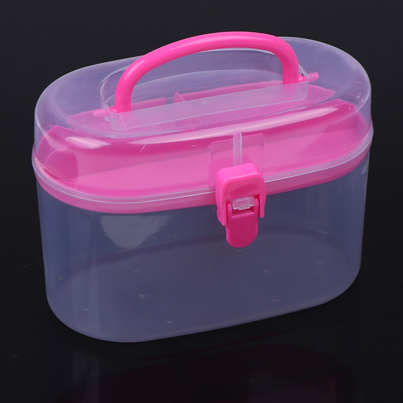 Plastic Storage Box For Box Sewing Kit Needle Tape Scissor Multifunction Threads Sewing Accessories Tools