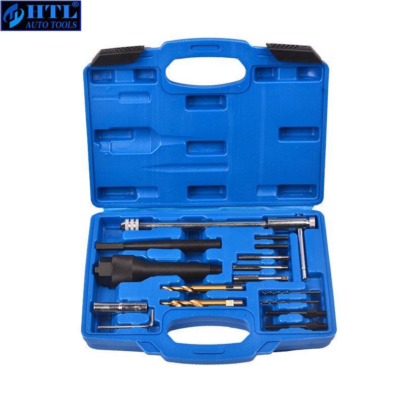 Damaged Glow Plug Removal Remover Thread Repair Drill Wrench Spark Plug Gap Extractor Tool Kit 8MM 10MM