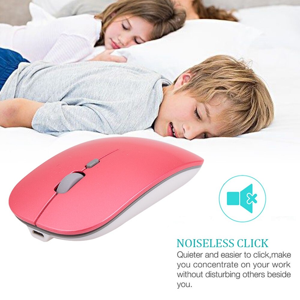 2.4g trådløse mus genopladelige mus ultra-tynd lyd... – Grandado