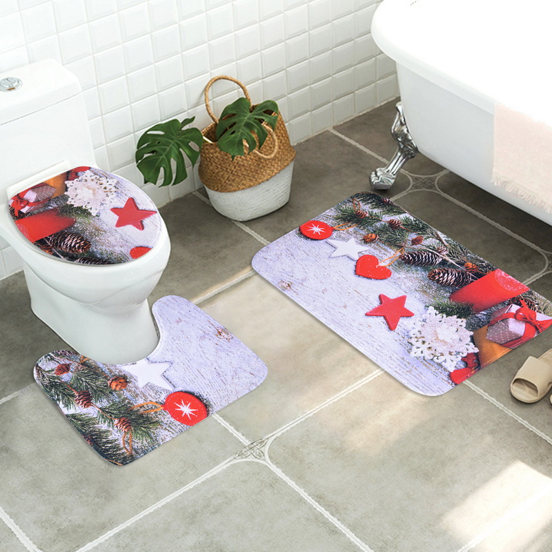 38x68cm Non-slip Bathroom Mat Safety Shower Bath Mat Plastic Colorful Point Bead Massage Pad Bathroom Carpet Bath Mat