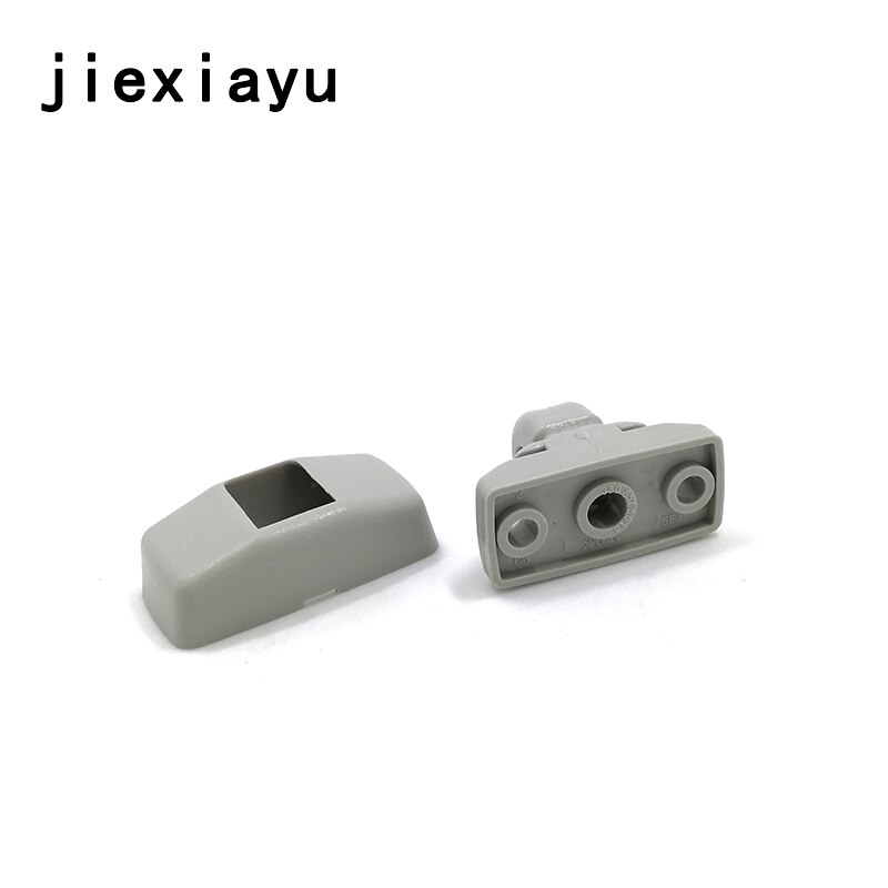 2 stks OEM grijs zonnekleppen haken Voor Golf Passat Beetle Bora Sharan Fabia Octavia 3B0 857 561 B 82 v 3B0857561 B Y20 3B0 857 561 B