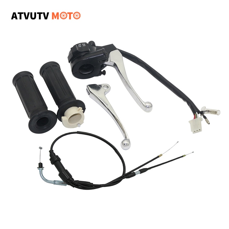 Carcaça do acelerador de motocicleta, cabo de alavanca para pw50 py50 py peewee pw 50 y-zinger 50cc