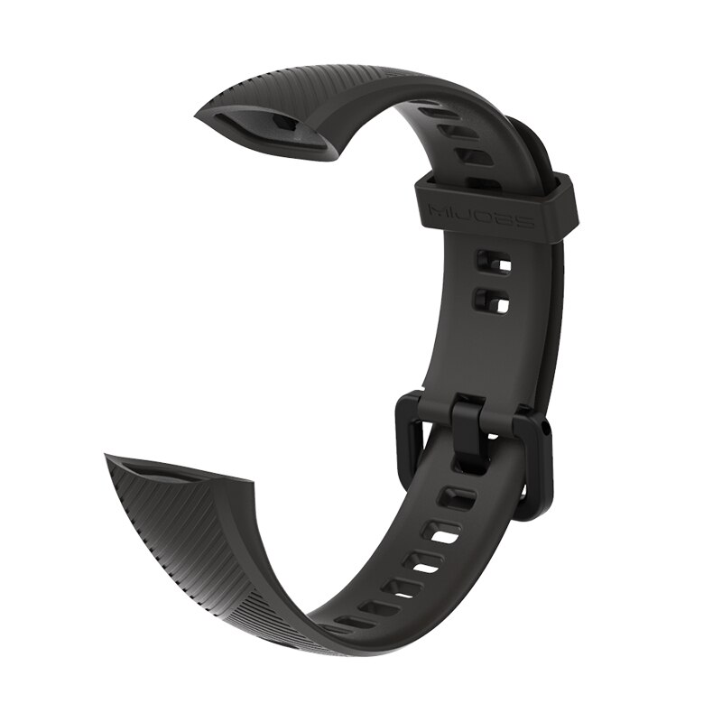 Strap Für Huawei Honor Band 5 Armband für Honor Band 4 Armband Silikon Band Für Honor 4 band Für Ehre 5 Correa: Black / For Honor Band 5